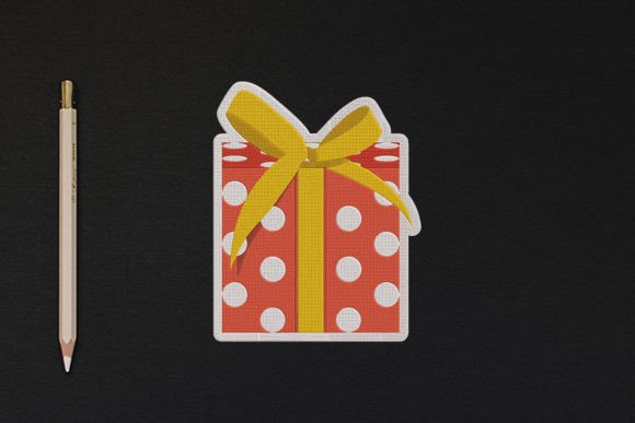 Gift Box: A Charming Addition for Seasonal Embroidery
