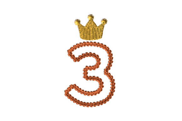 Review: Crowned Number Three for Seasonal Embroidery